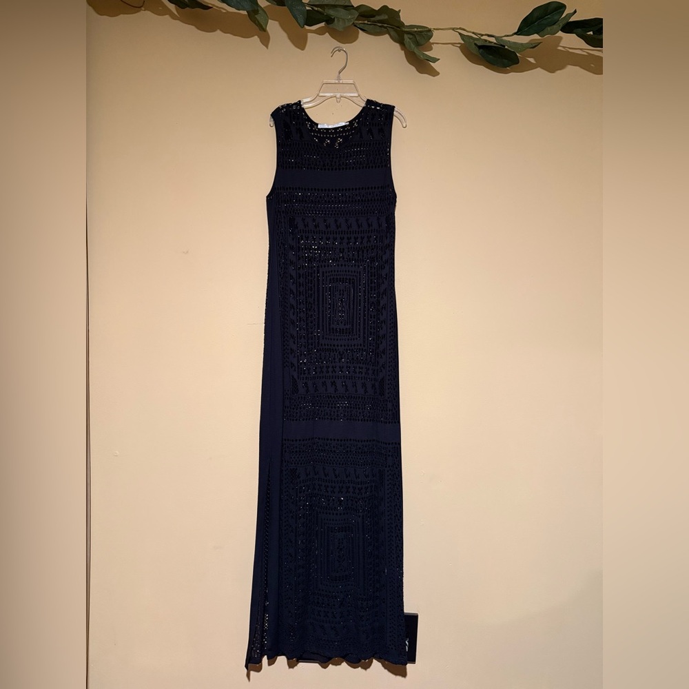 Lola and Sophie Open Eyelet Stitch Dress NWOT